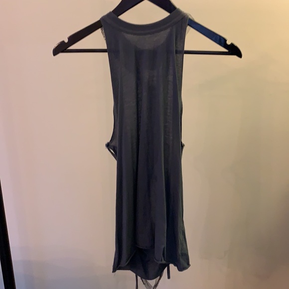 Religion tank with tie-back and sequins size small - Picture 5 of 6